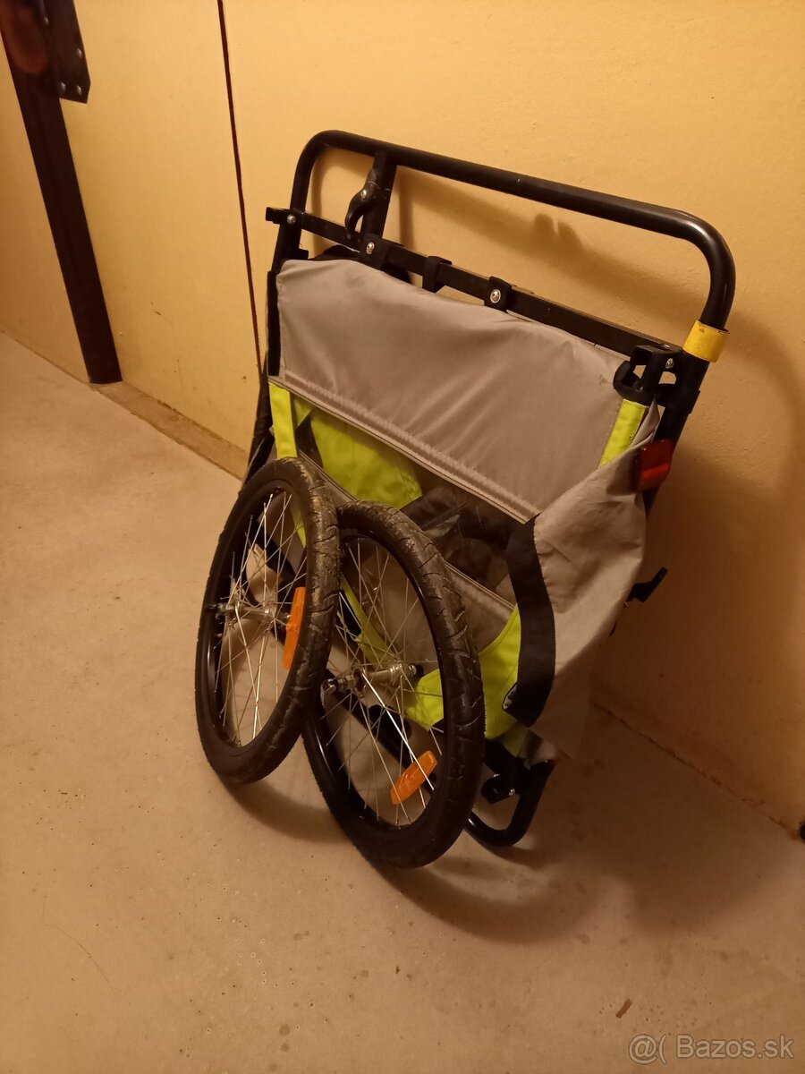 Vozik za bicykel dvojmiestny - 11