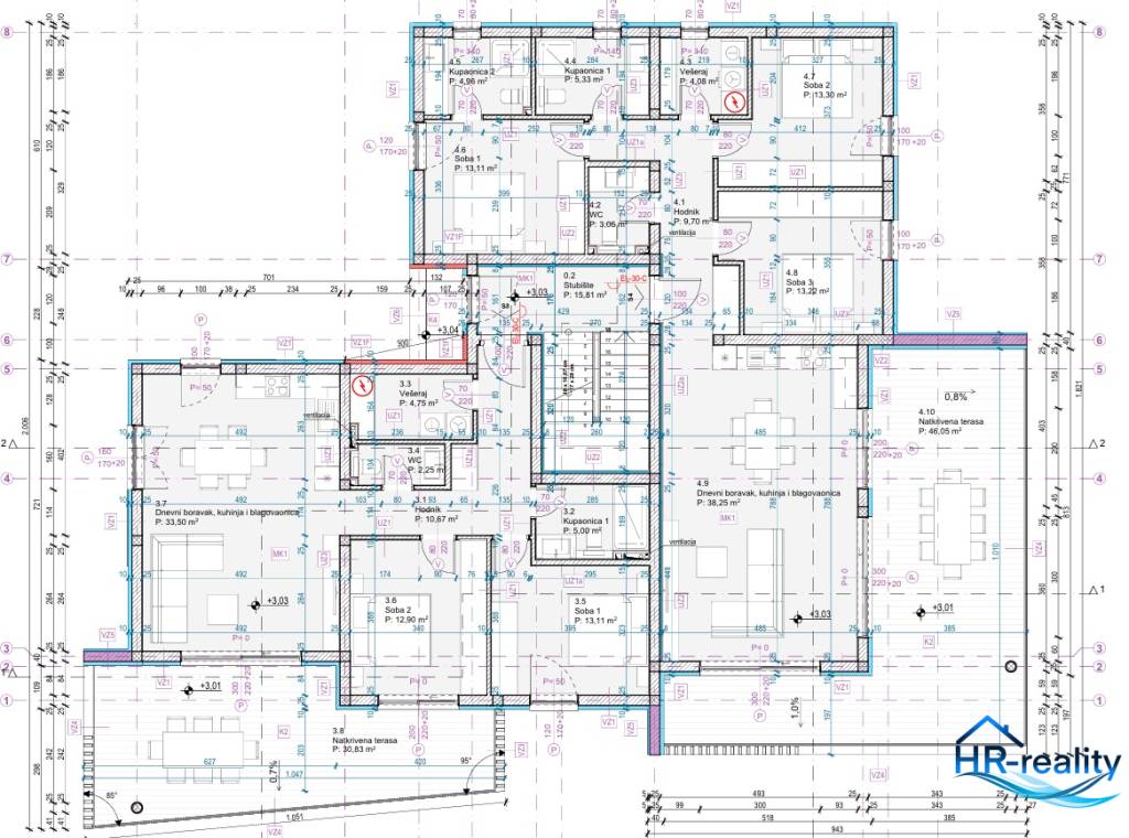 ☀ Tribunj(HR) - novostavba, apartmány blízko mora - 11