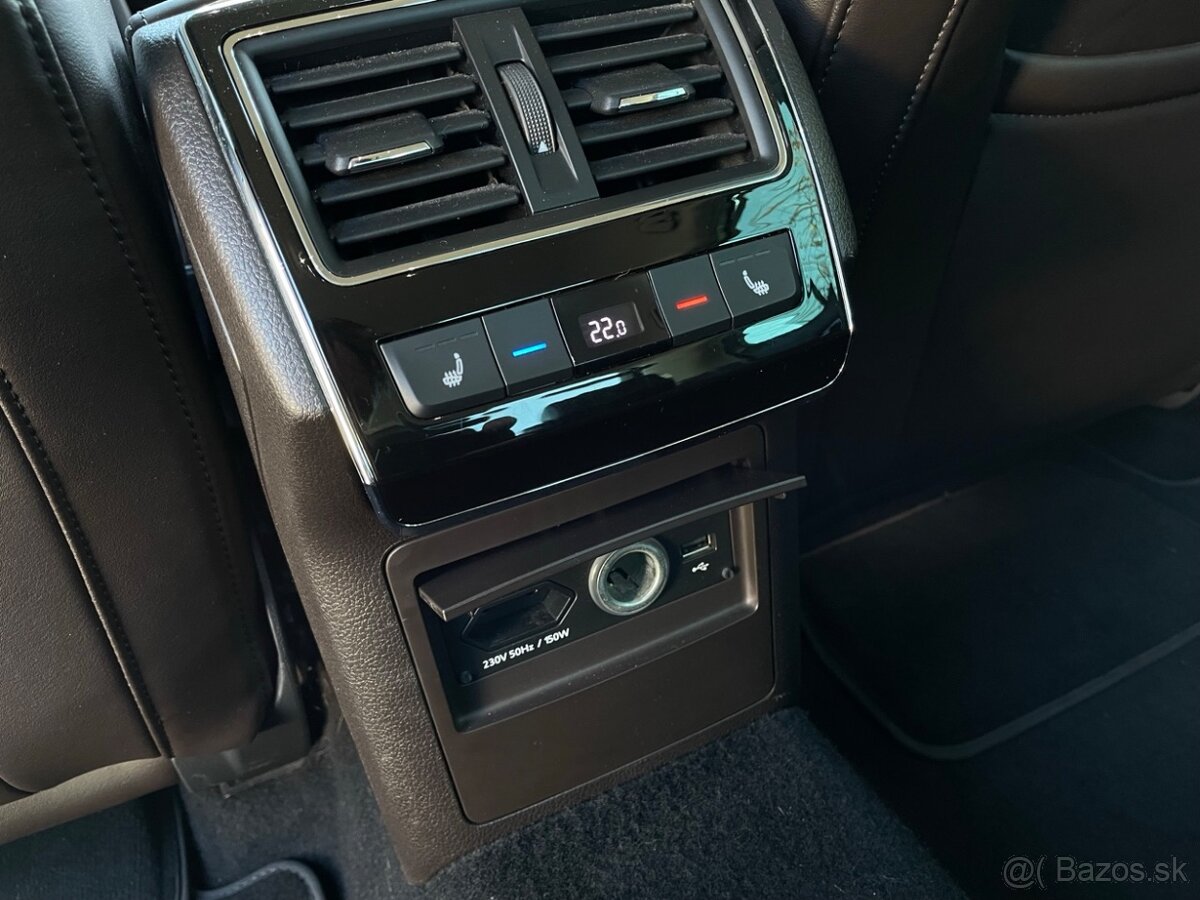 Škoda Superb 2.0TDI 140 kW L&K Manuál-2017-Webasto-Ventilace - 11