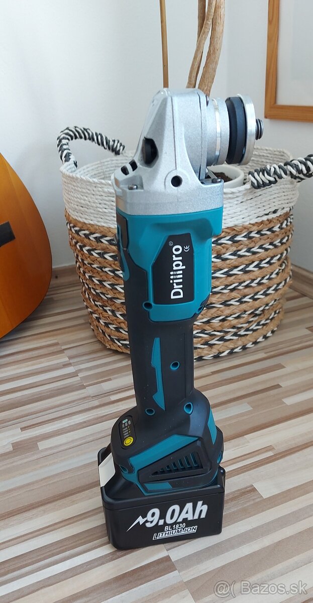 Aku flex ø125mm, 4 rýchlosti otáčok, 18V, bez Aku (Makita). - 11