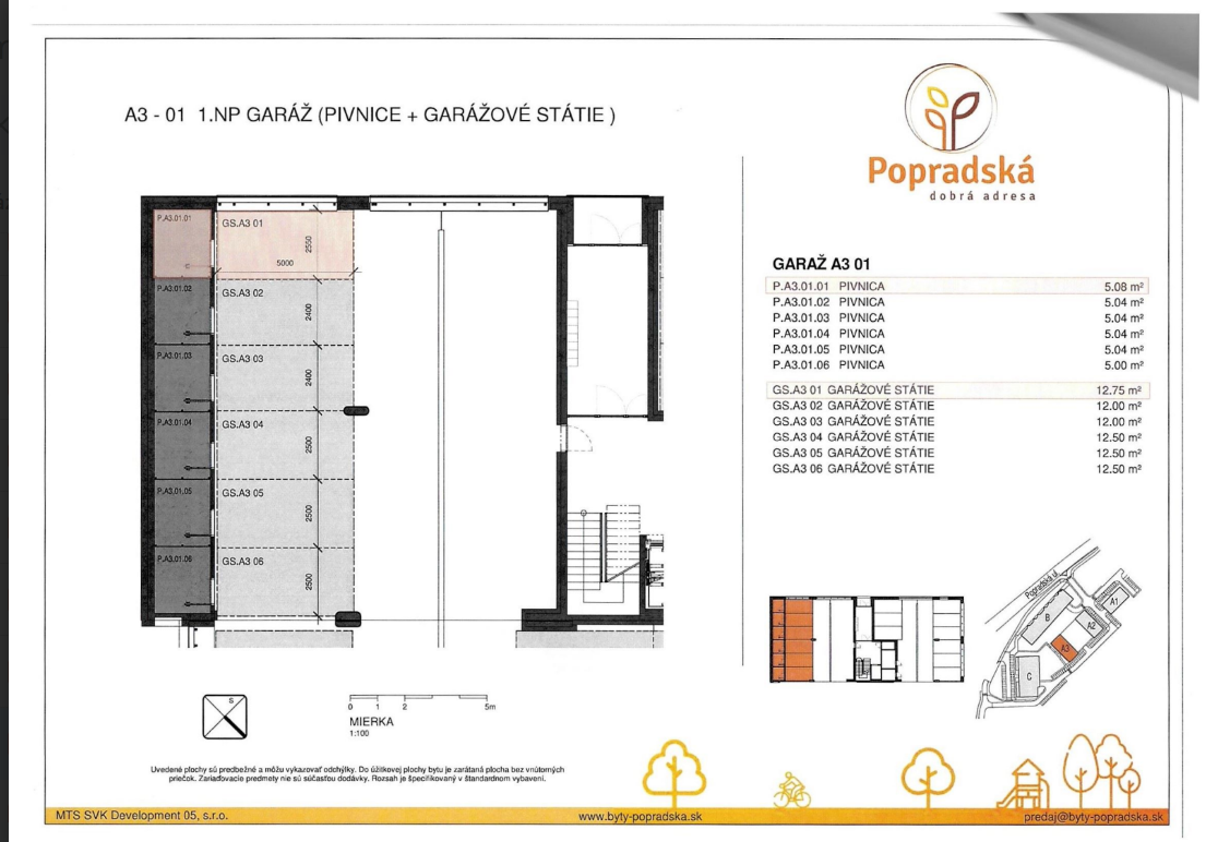 3 izbový byt na predaj v novostavbe Popradská - REZERVOVANÉ - 11