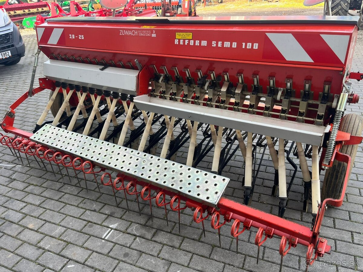 SECÍ MAŠINA, STROJ REFORM SEMO 100 3m ZÁNOVNÍ STAV - 11