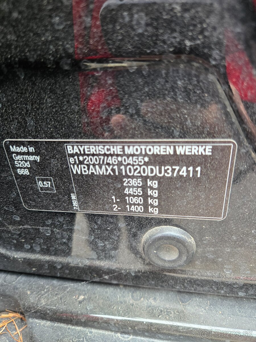 Rozpredám na diely _ bmw F11 520d - 11