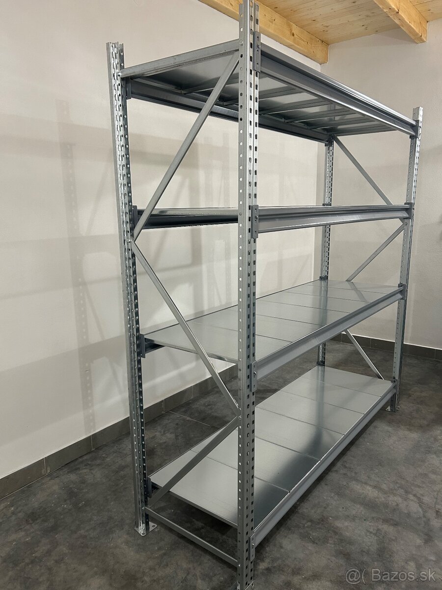 Policovy regál pozinkovaný, priemyselný - 11