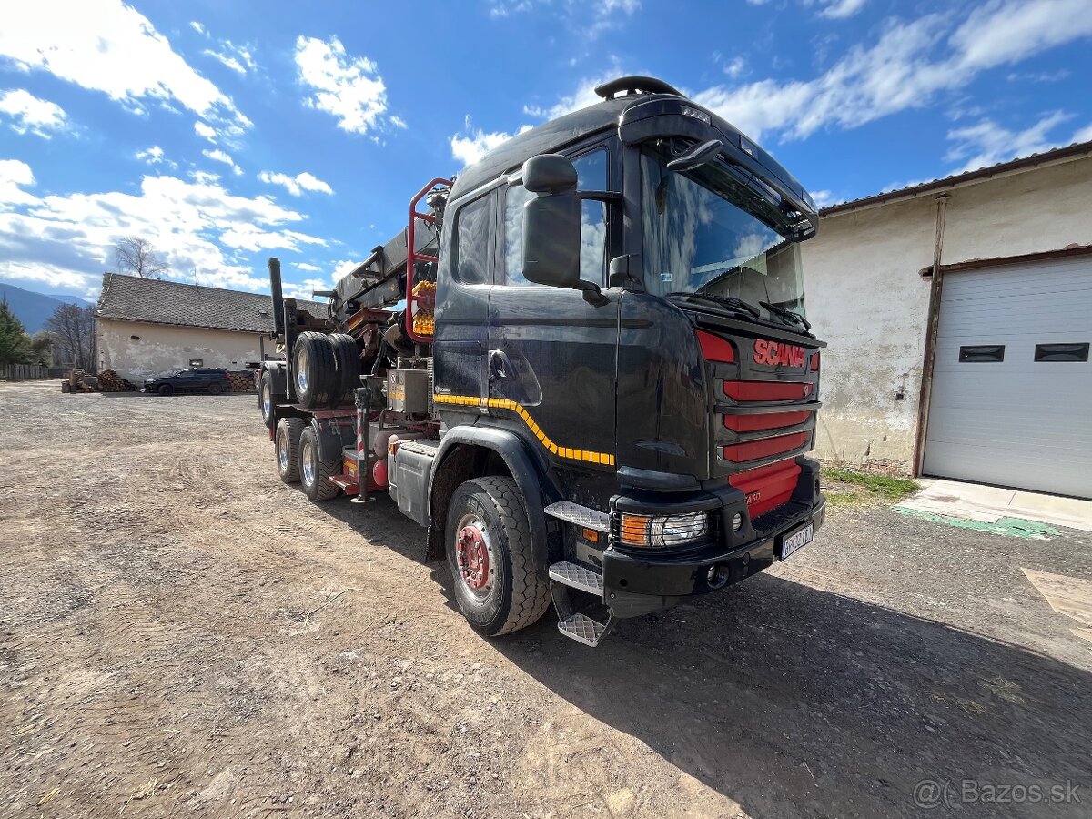 Lesovoz Scania G 450 6x6 - 11