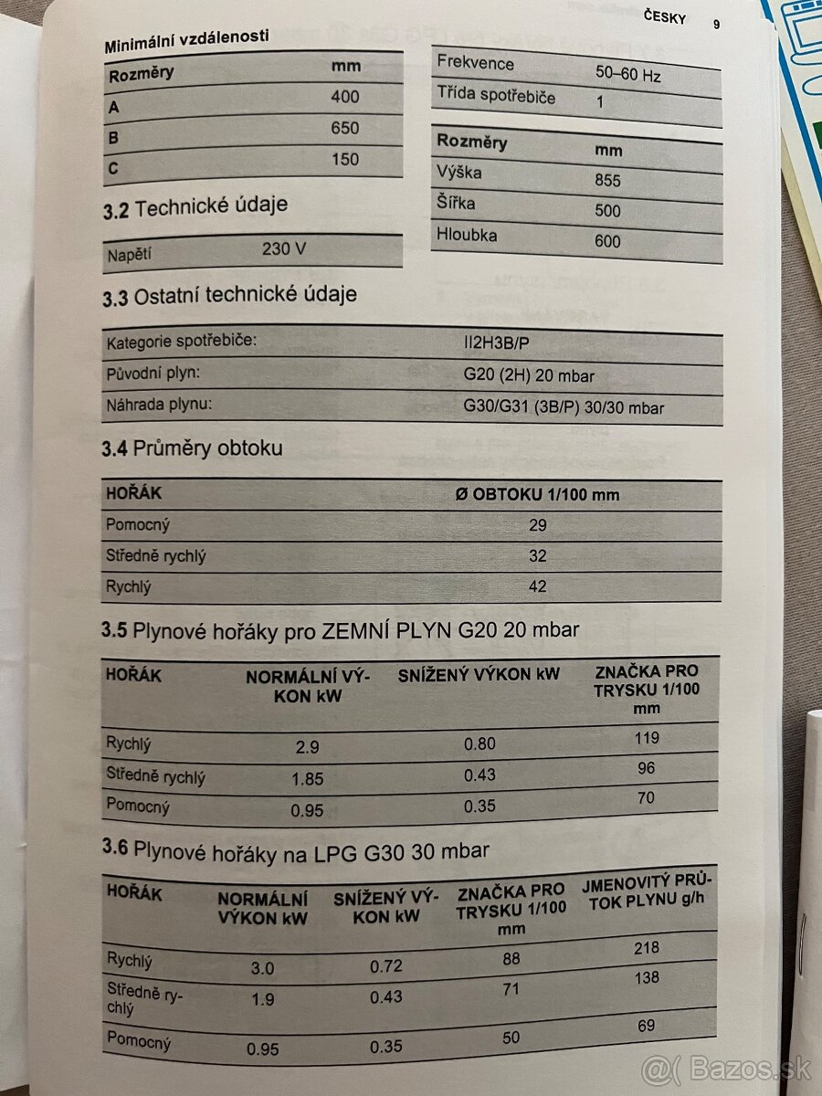 PREDÁM plne funkčný kombinovaný sporák - 11