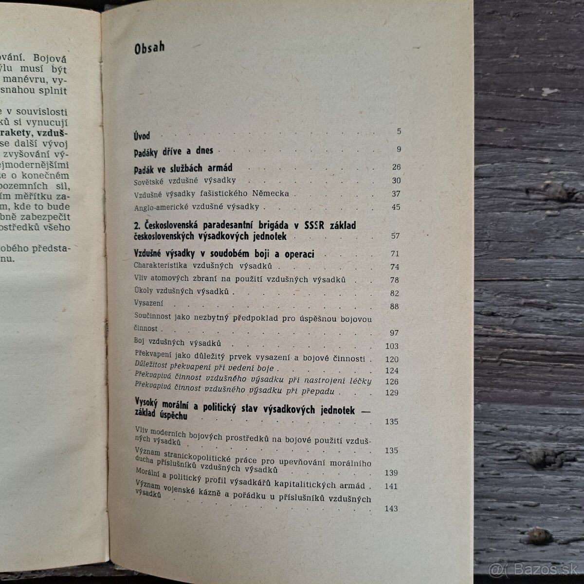 Vzdušné výsadky 1961, príručka ČSLA - 11