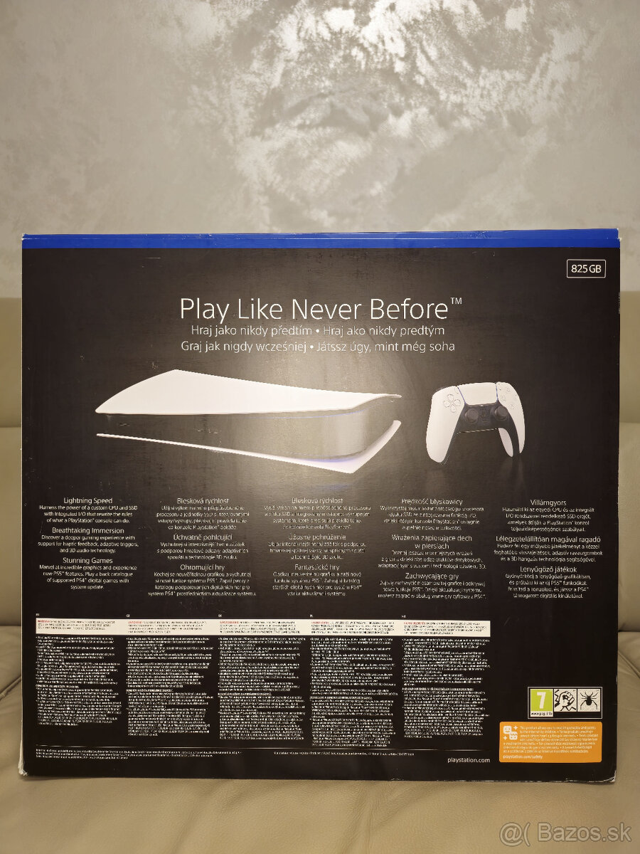 PS5 Digital Edition (825GB) - TOP stav + Kompletné balenie - 11