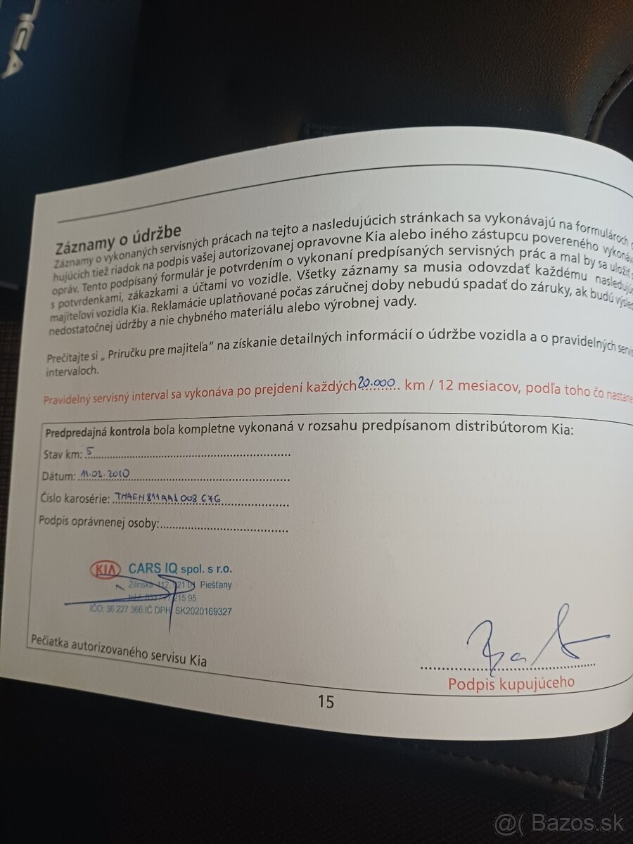 Kia Venga 1.4 83.000km - 11