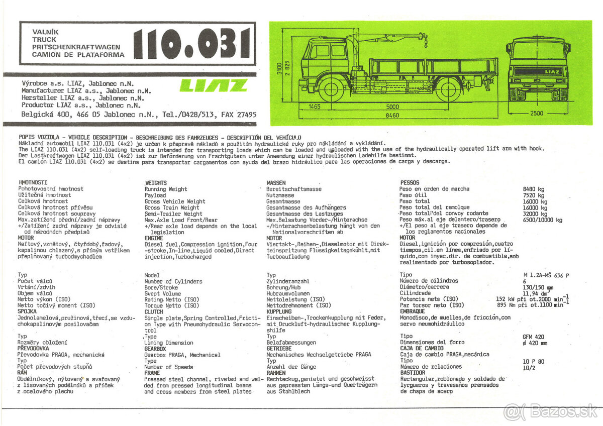 Prospekty Liaz 3 - 11