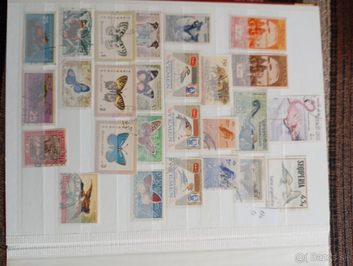 Album známok flóra a fauna. - 11