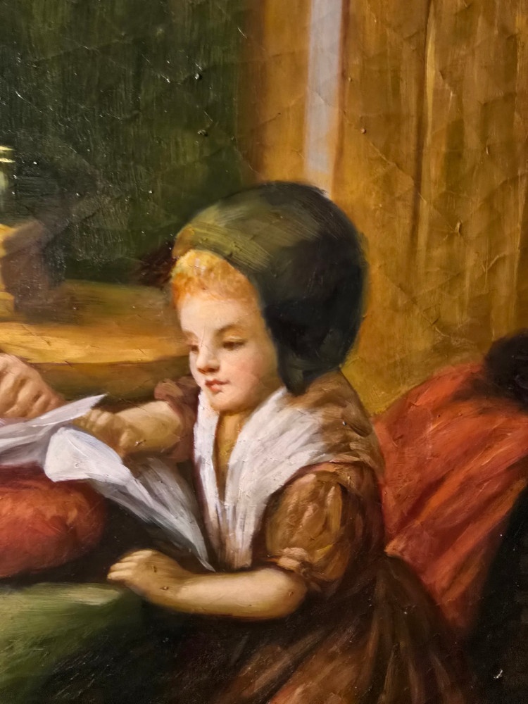 OBRAZ - Olejomaľba - Holandská škola - 11