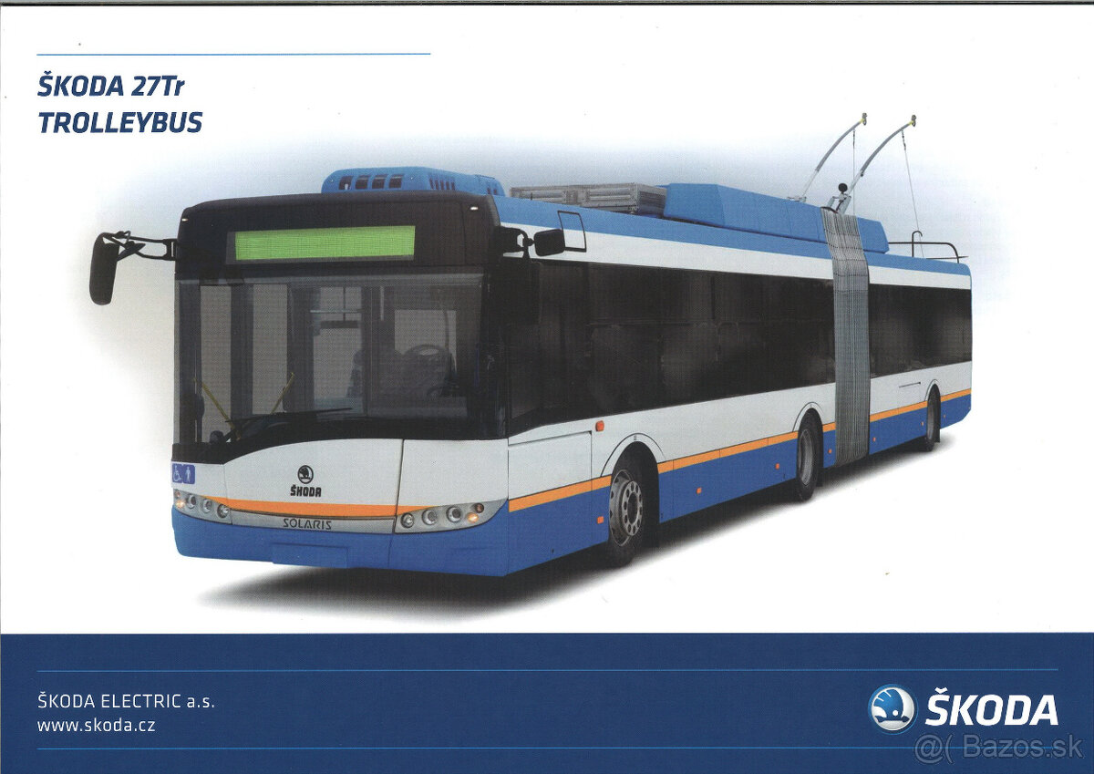 Prospekty - Trolejbusy Škosa 1 - 11