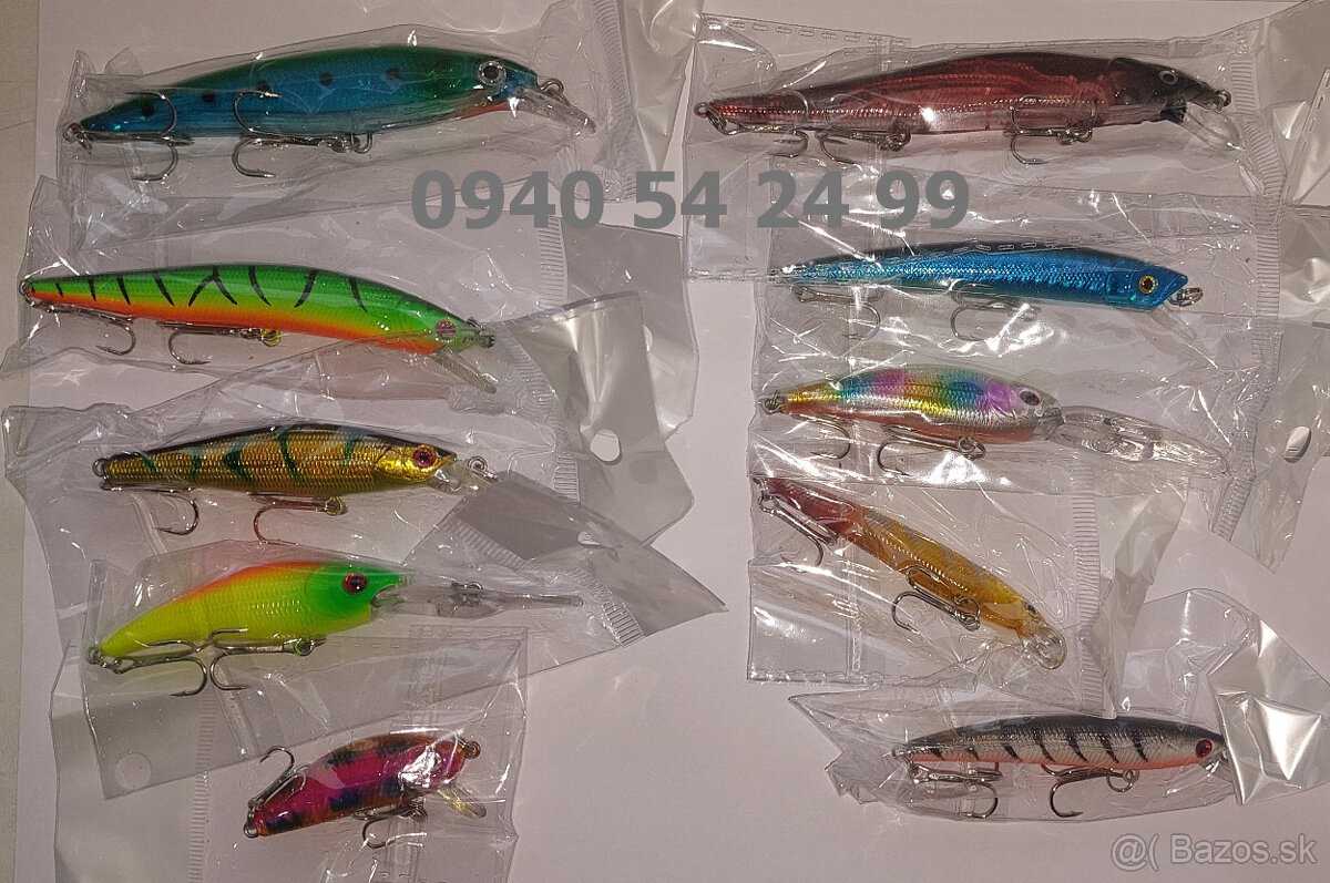Rybárske potreby - sada mix voblerov - 11
