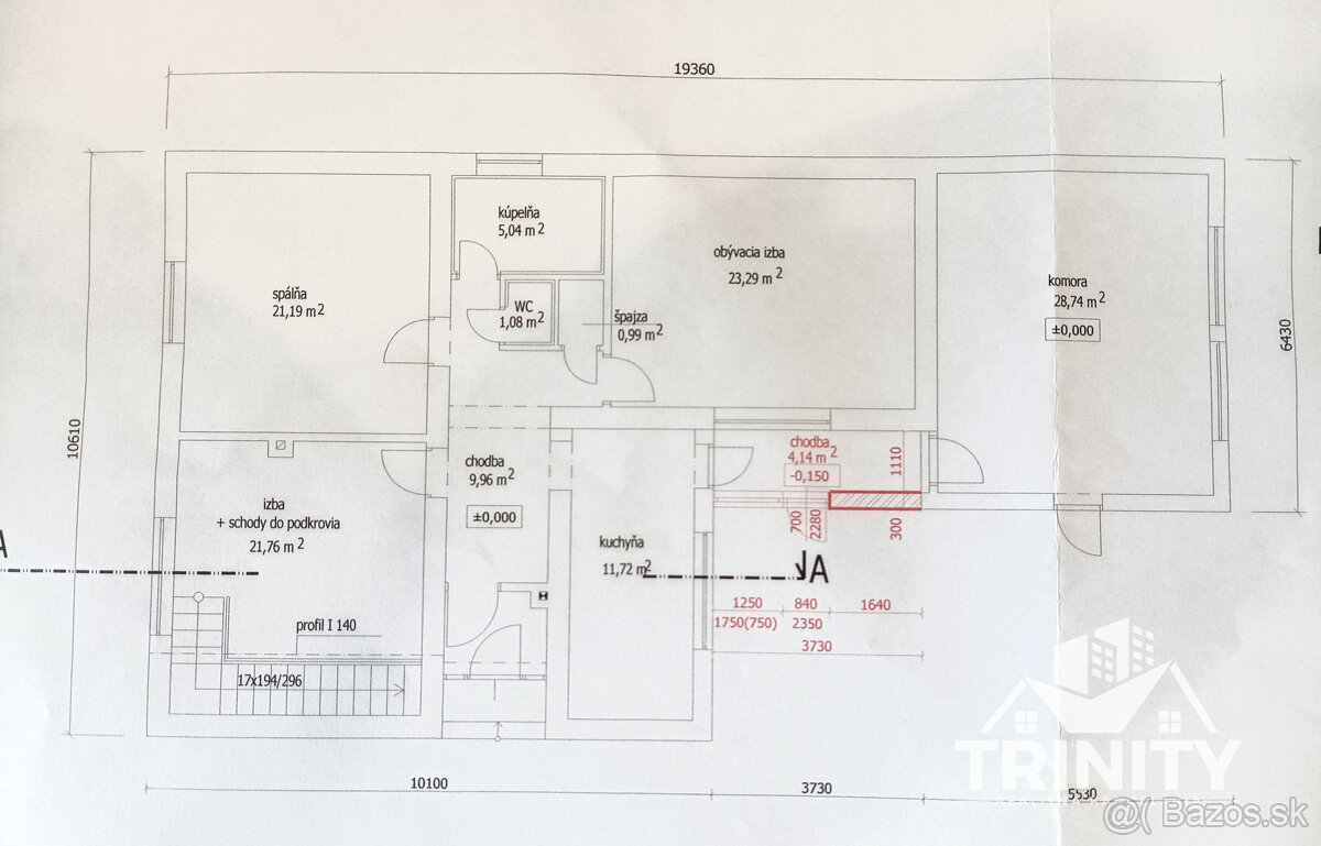 Na predaj 6-izbový priestranný dvojpodlažný rodinný dom v No - 11