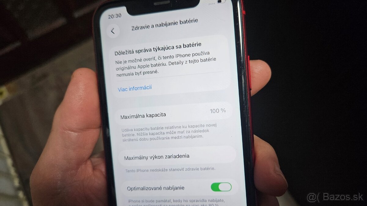 Apple iPhone 11 RED product 128GB - 11