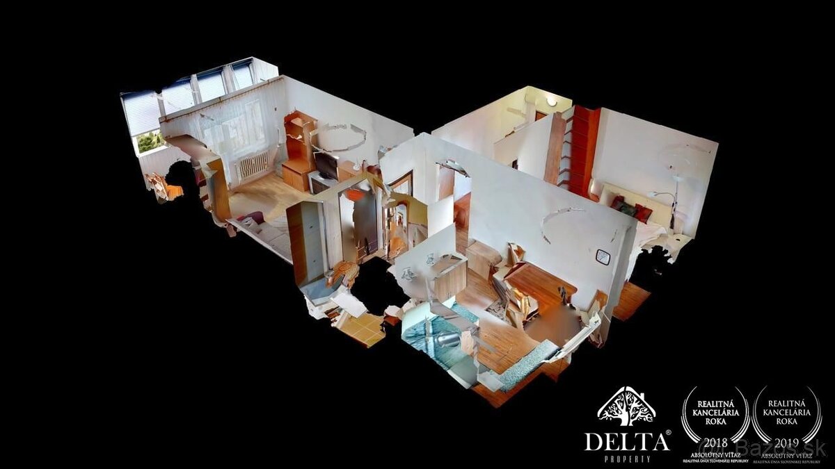 DELTA - Pekný, zariadený 2-izbový byt na prenájom Poprad - J - 11