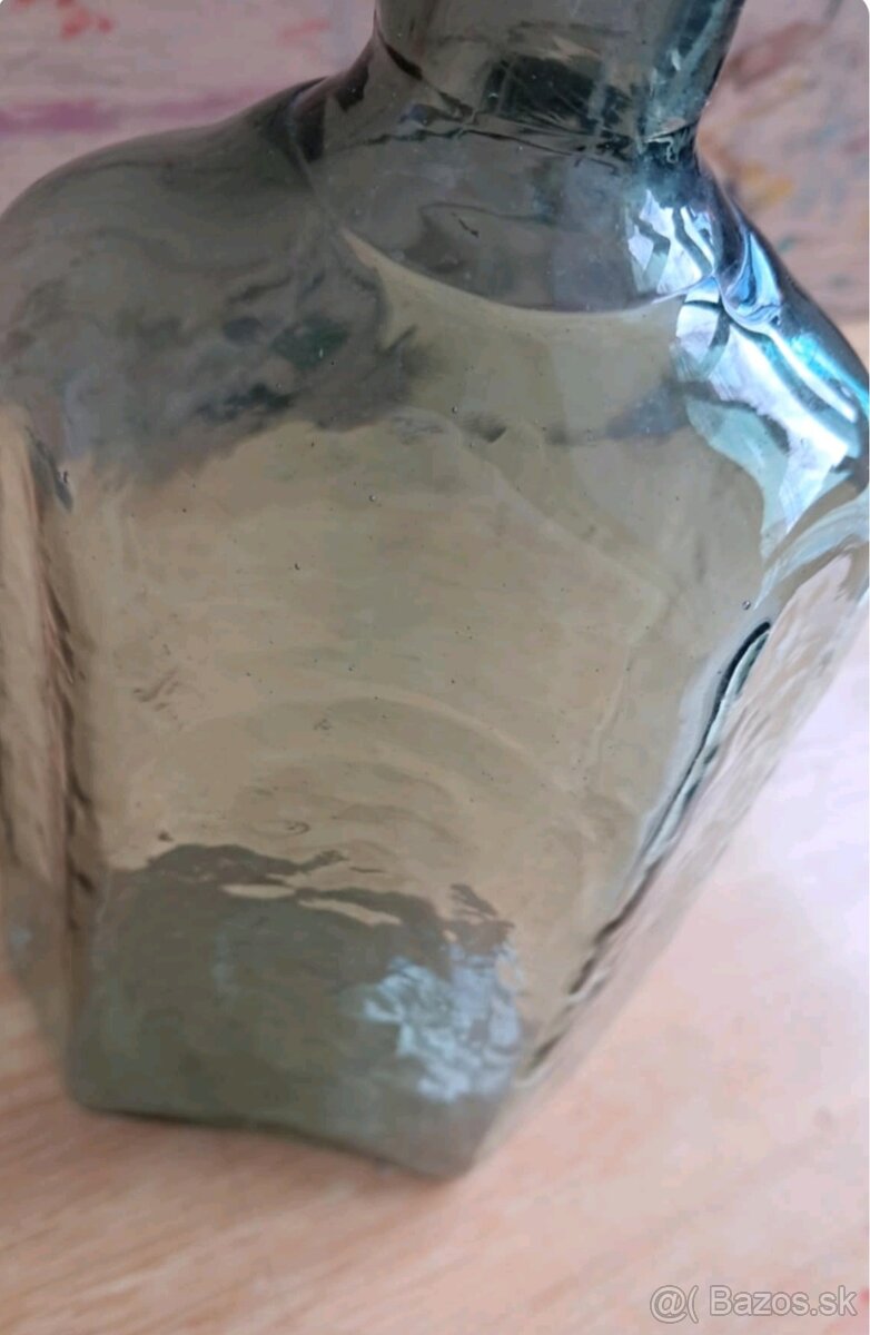 Staršie sklenené fľaše - 11