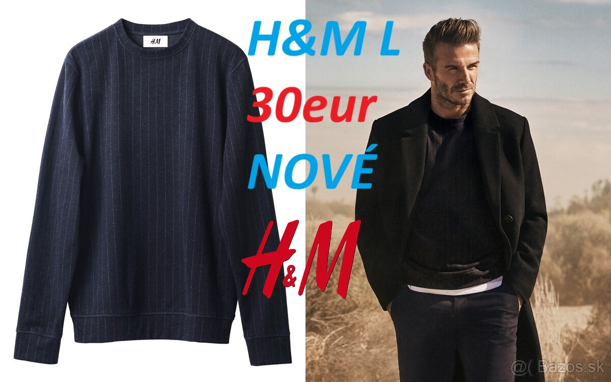 Mikina Zlatan Ibrahimovič, David Beckham, Mikina Ľanová - 11