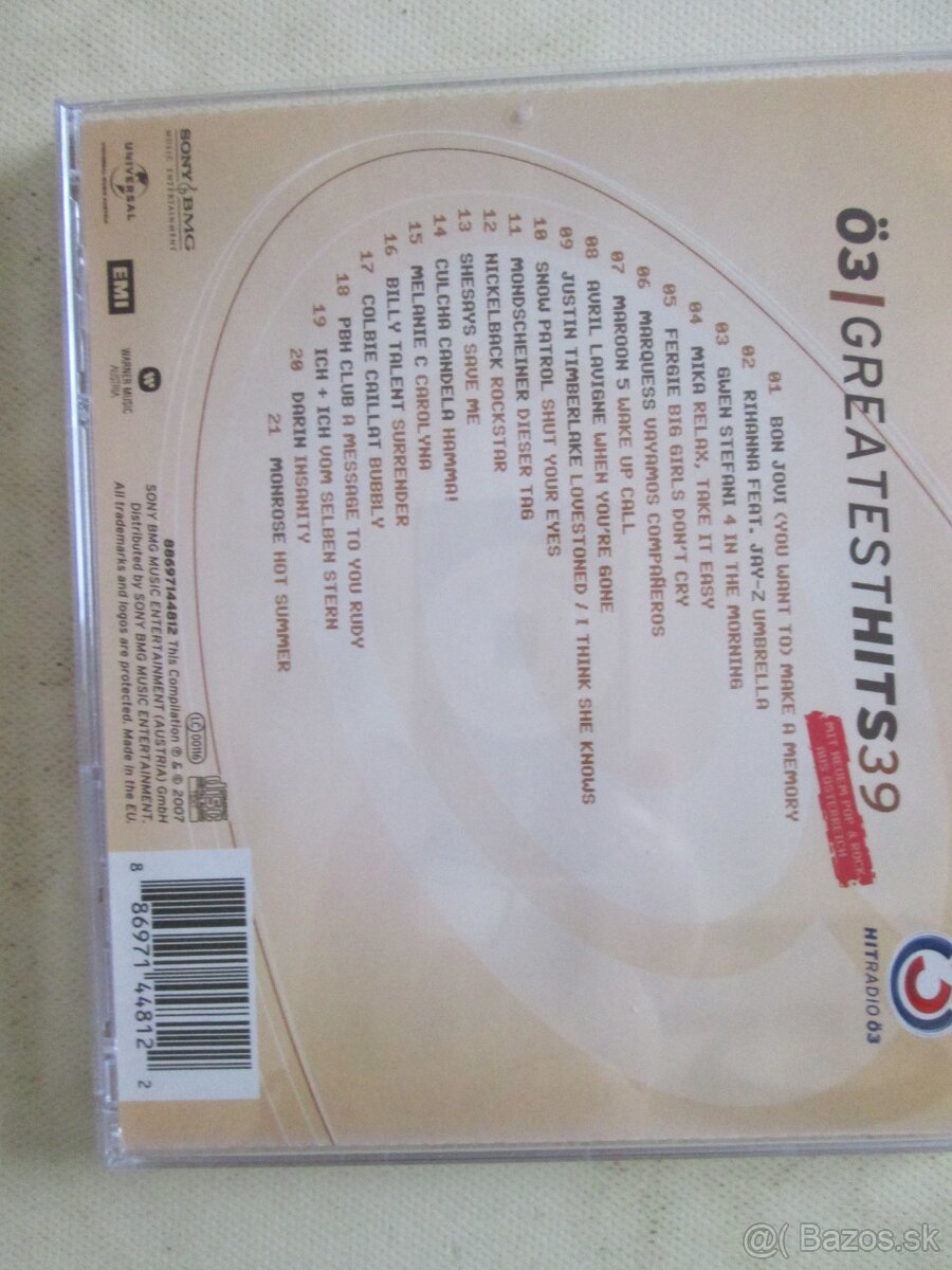 ö3/greatest hits/ vol. 2,3,5,6,7,13,28,39,42,44 -11,27 (2cd) - 11