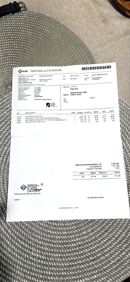 Asus Zenbook 14 OLED, UX3402VA V ZÁRUKE - 11