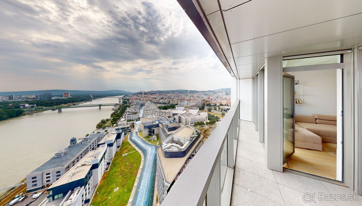 PRENÁJOM | Elegantný 2 izbový byt v Eurovea Tower, Bratislav - 11