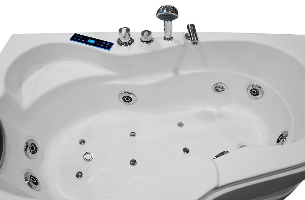 M-SPA - 0207 Kúpeľňová vaňa s hydromasážou 150 x 92 x 53 cm - 11