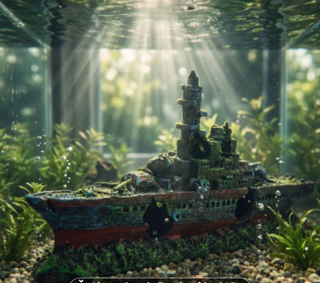 Dekorácie aquaria repliky - 11