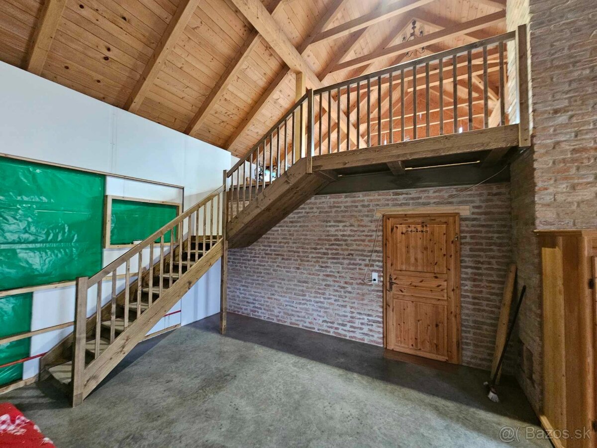 Drevené schody - výroba a montáž - 11