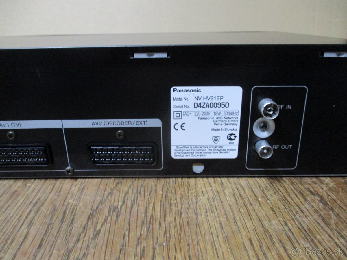 PANASONIC NV-HV61EP hifi stereo video - 11