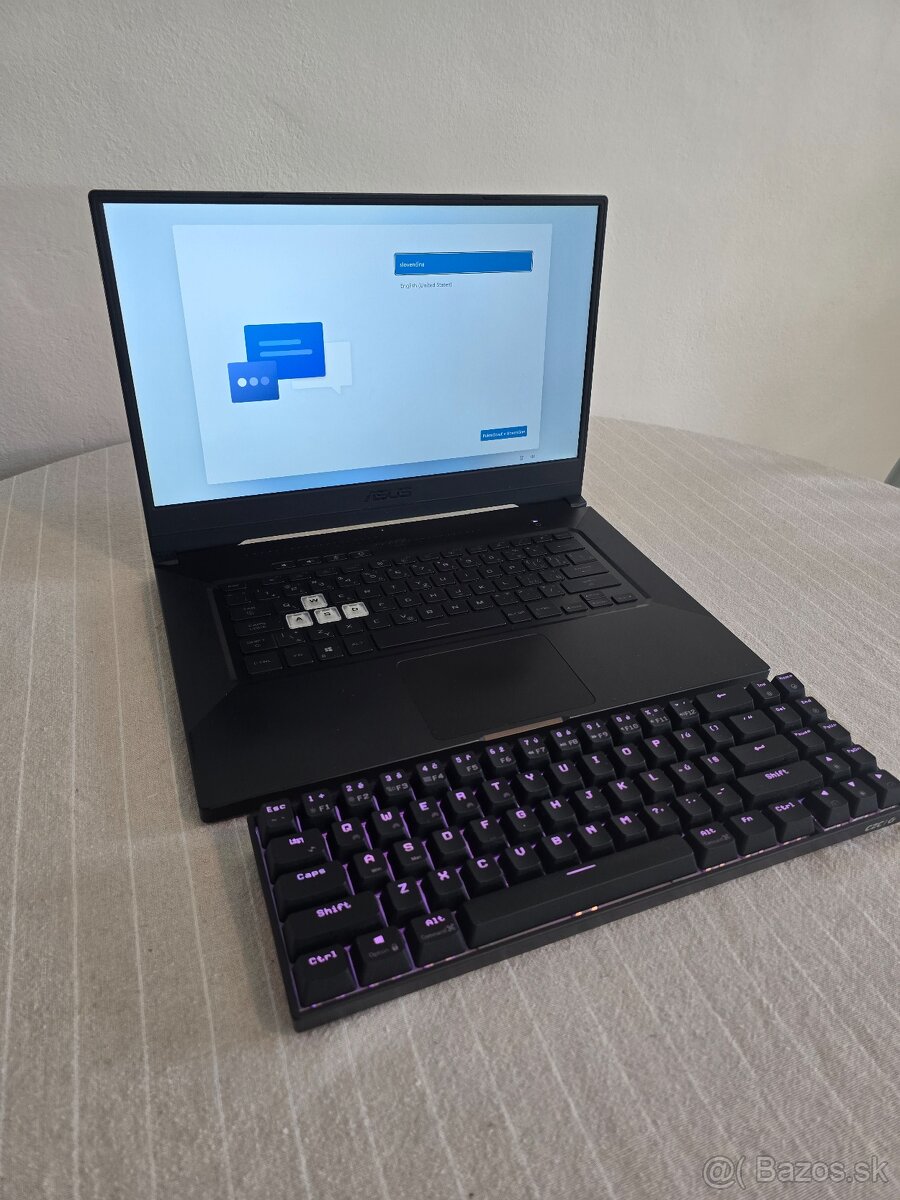 Asus Tuf Dash F15 , 512GB. SSD , 24GB. ram , 6 GB. gpu - 11