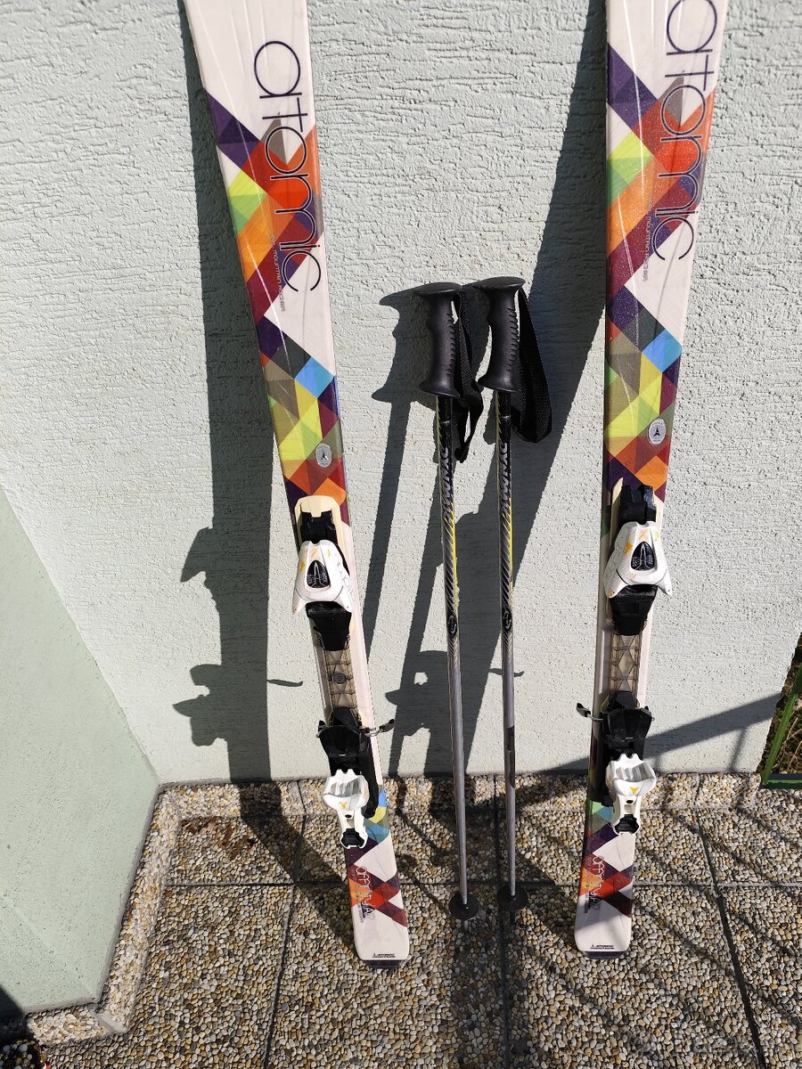 Predám dámske lyže ATOMIC 158cm - 11