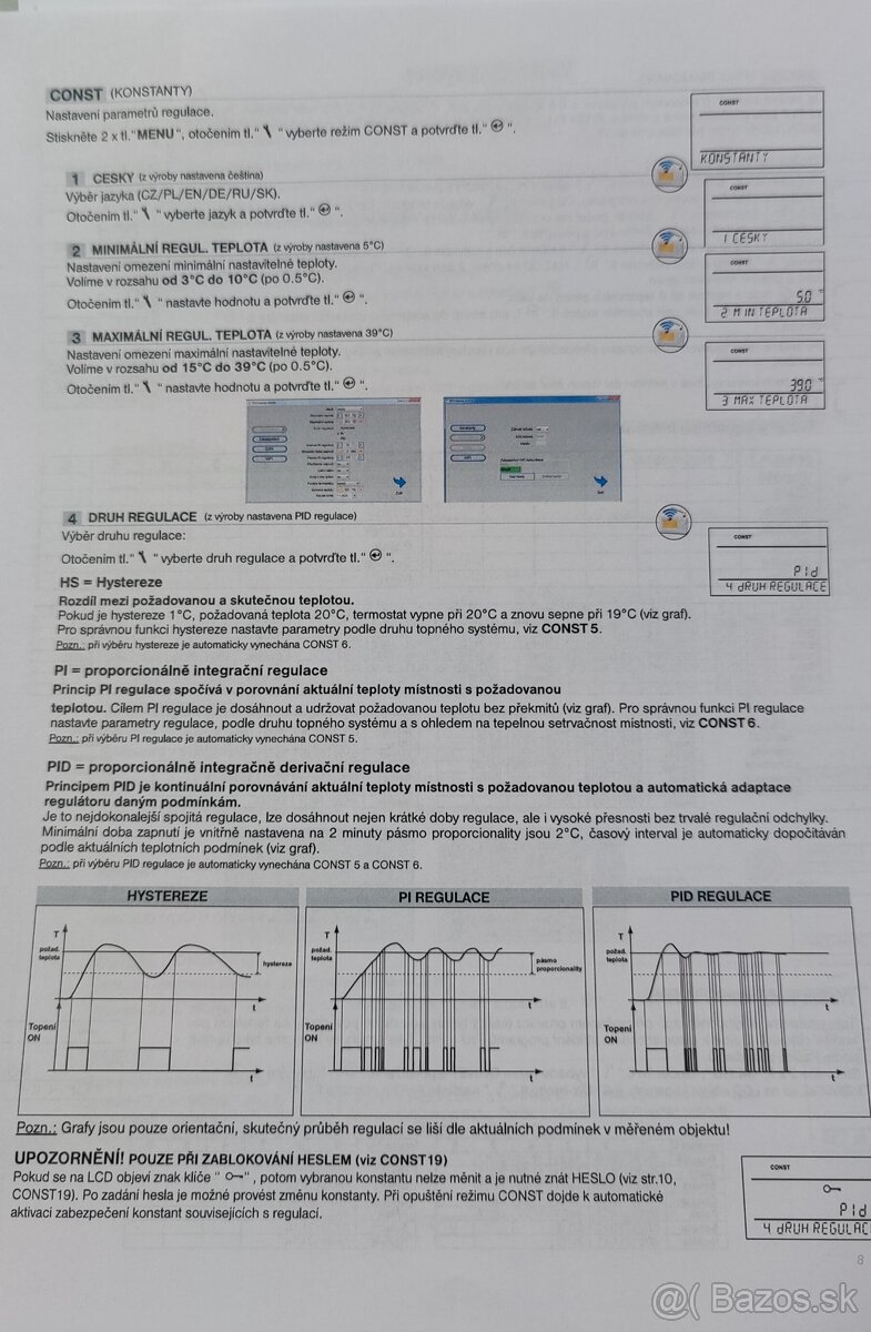Elektrobock PT32 WIFI izbovy termostat - 11