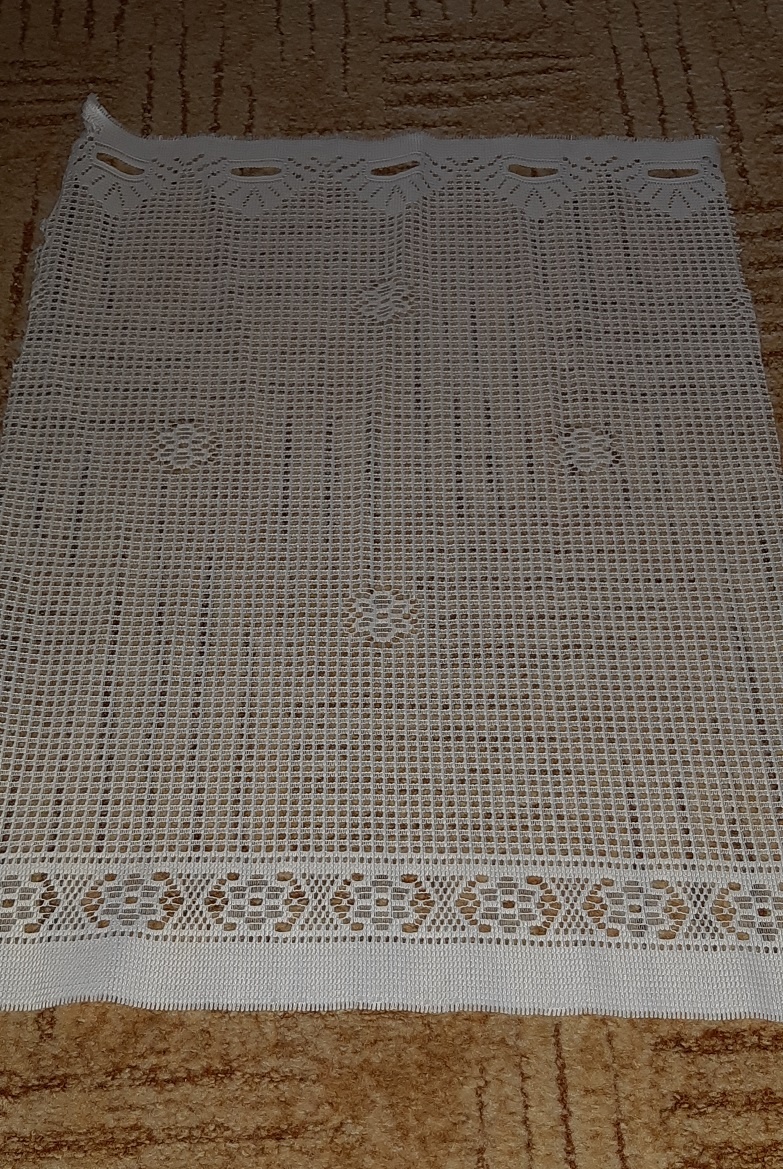 Záclony – biele, vzorované, mix - 11