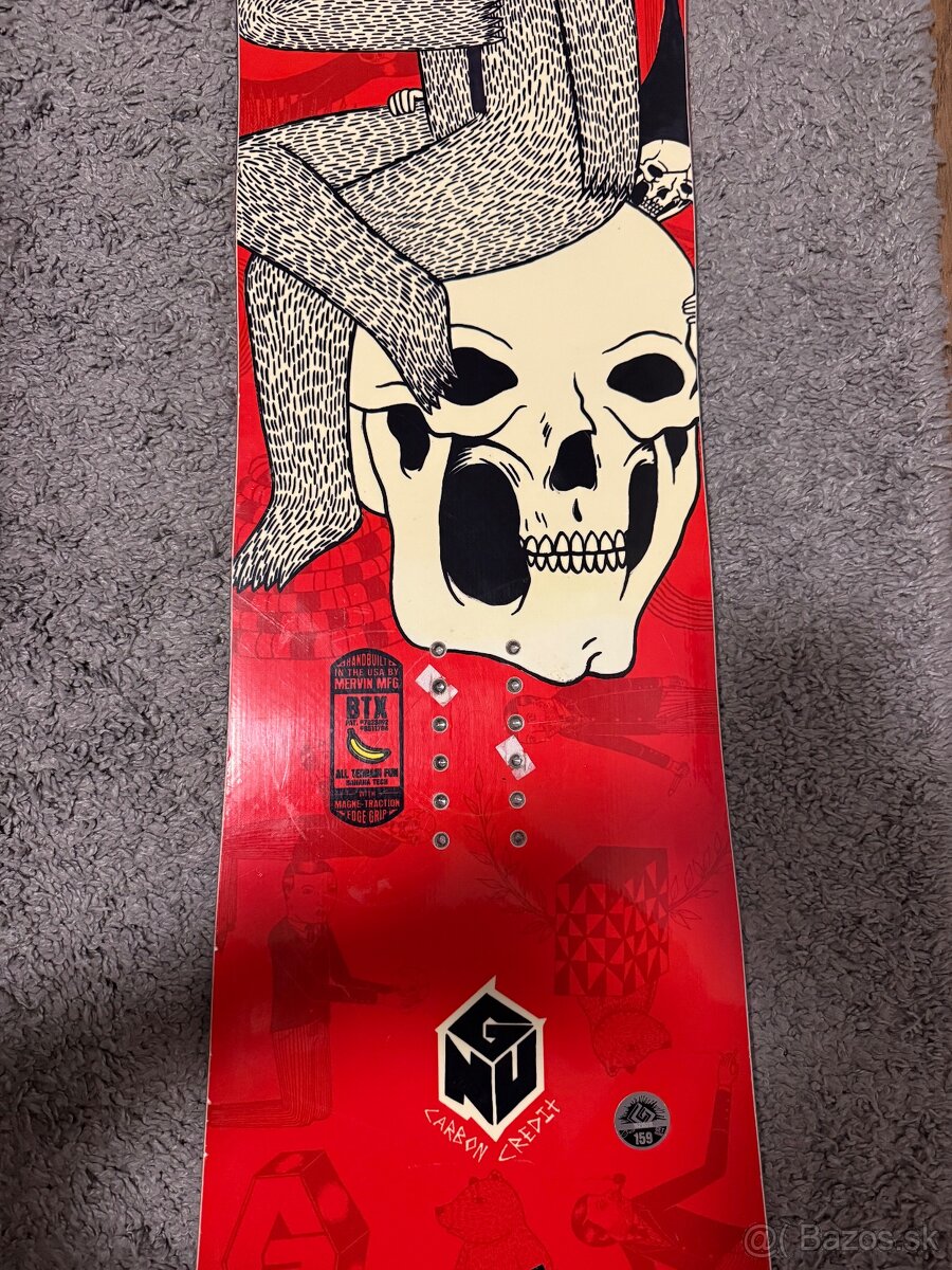 Snowboard GNU Carbon Credit - 11