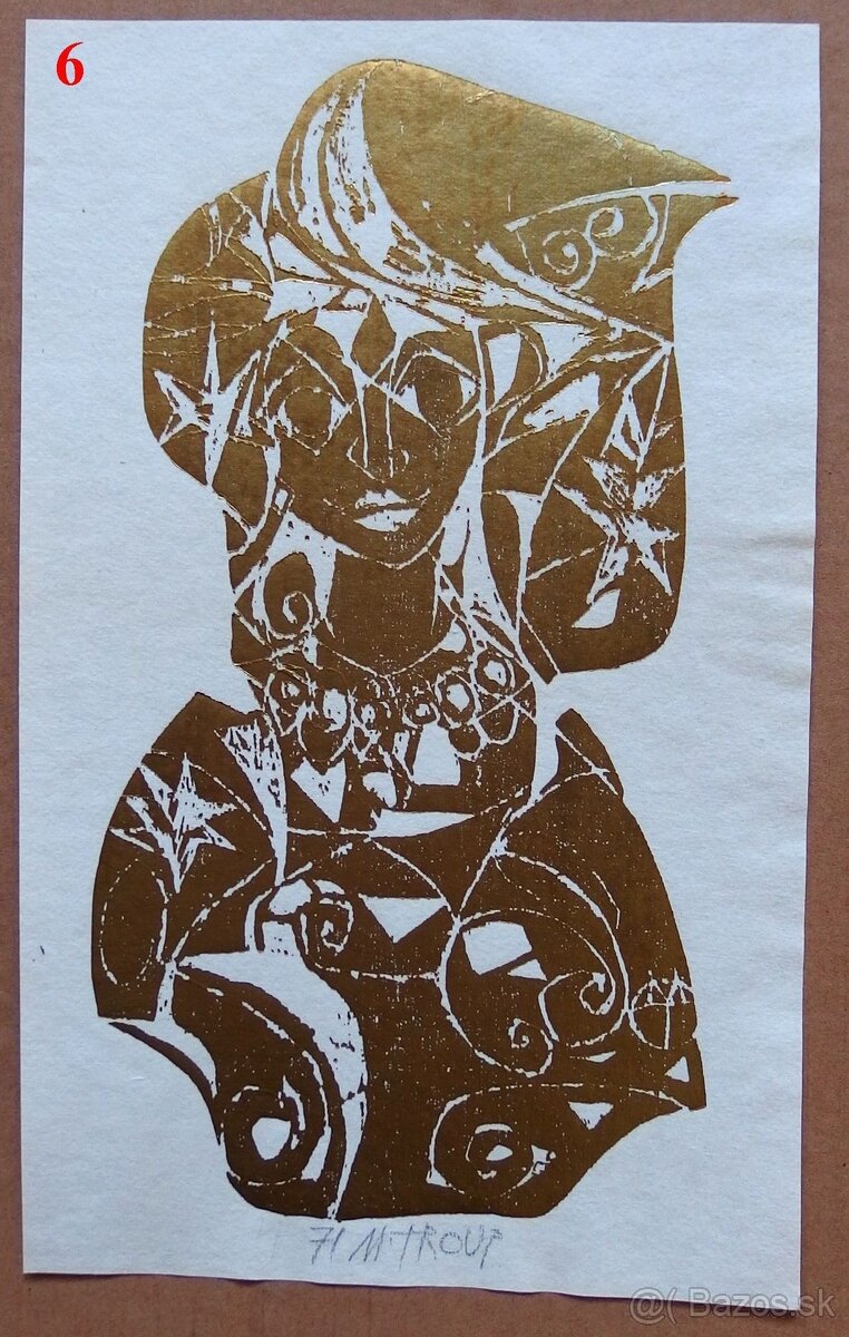 Súbor drobnej grafiky, 10. kusov. - 11