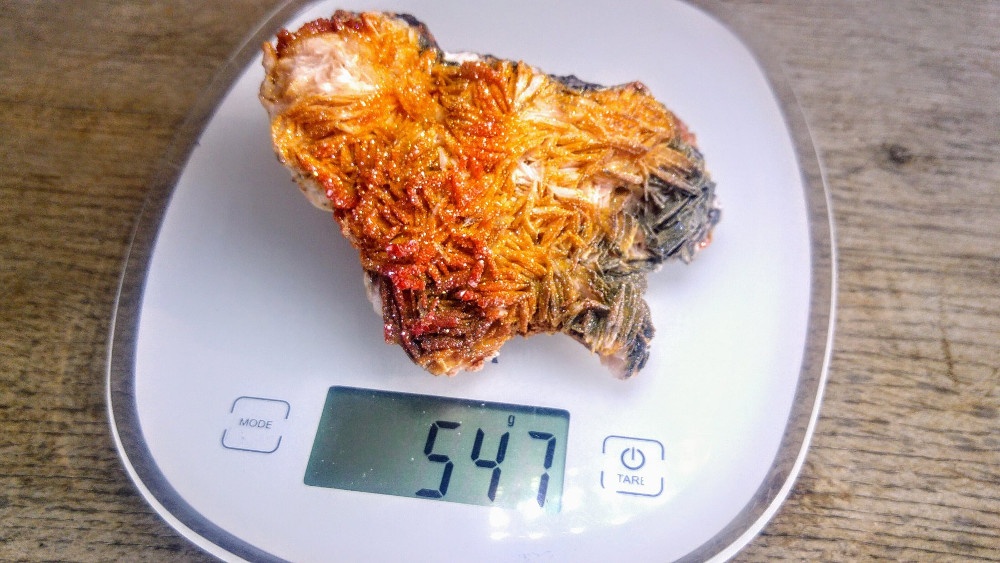 ✨ Minerál Vanadinit (547 g), Maroko - 11