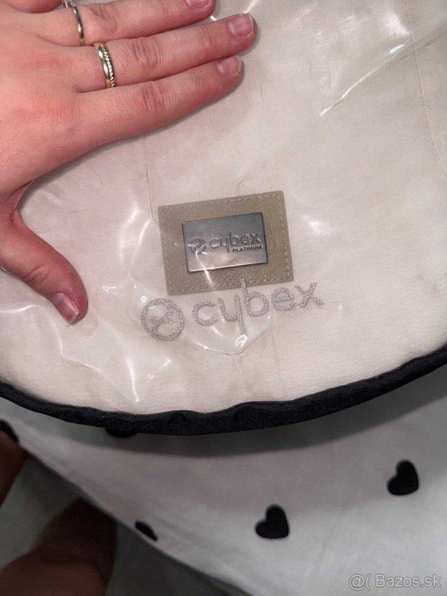 Cybex Priam 4.0 Lux Carry Cot Off White Platinum - 11