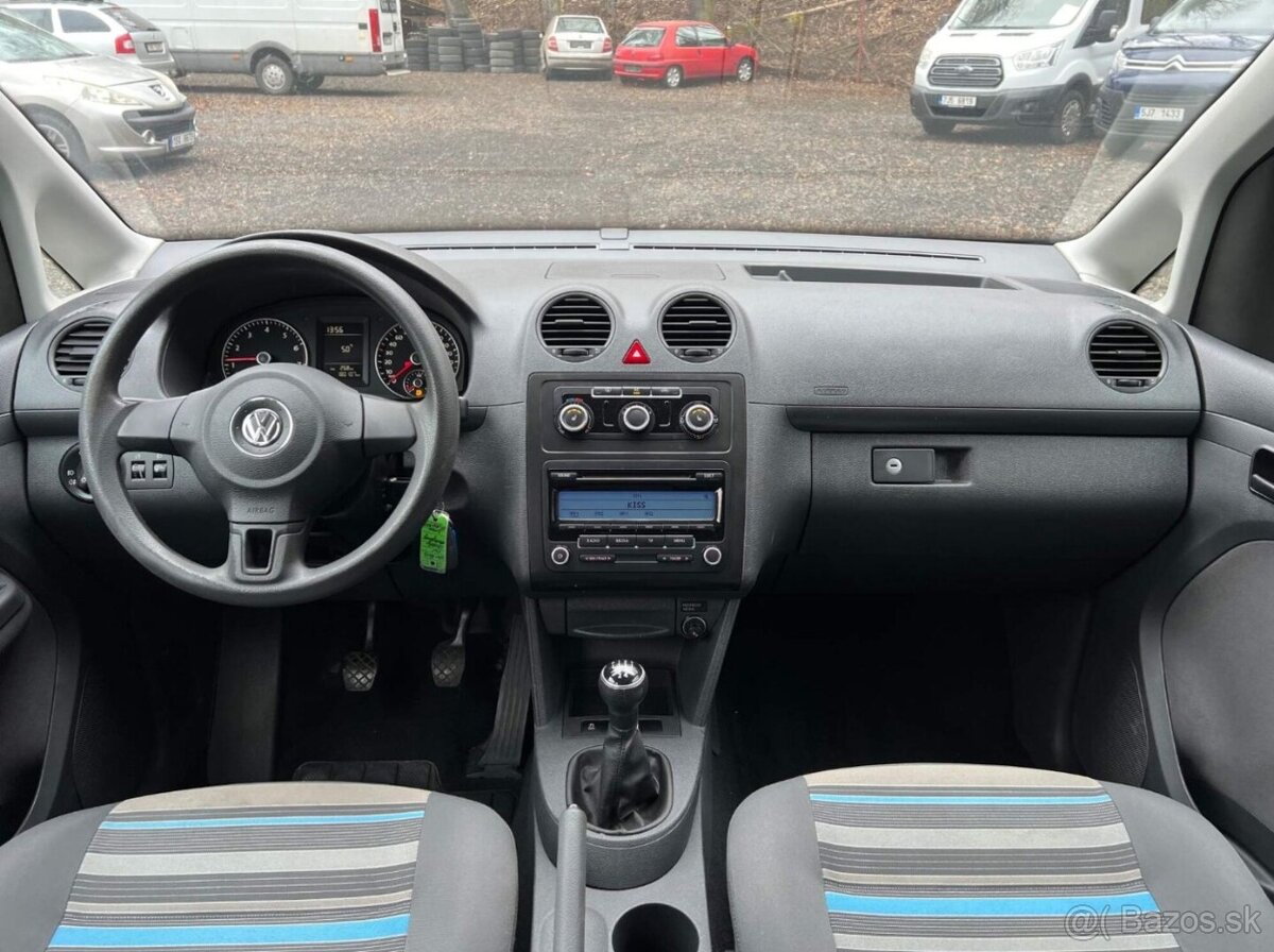 VW Caddy 1.2 TSI 77 kW 2x šoupačky 2011 klima serviska - 11