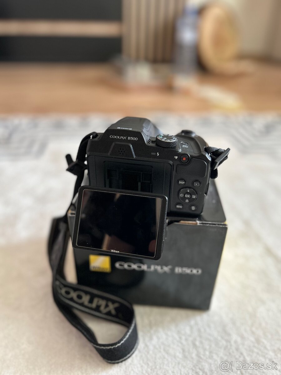 Predám Nikon Coolpix B500 – perfektný stav, príslušenstvo mo - 11