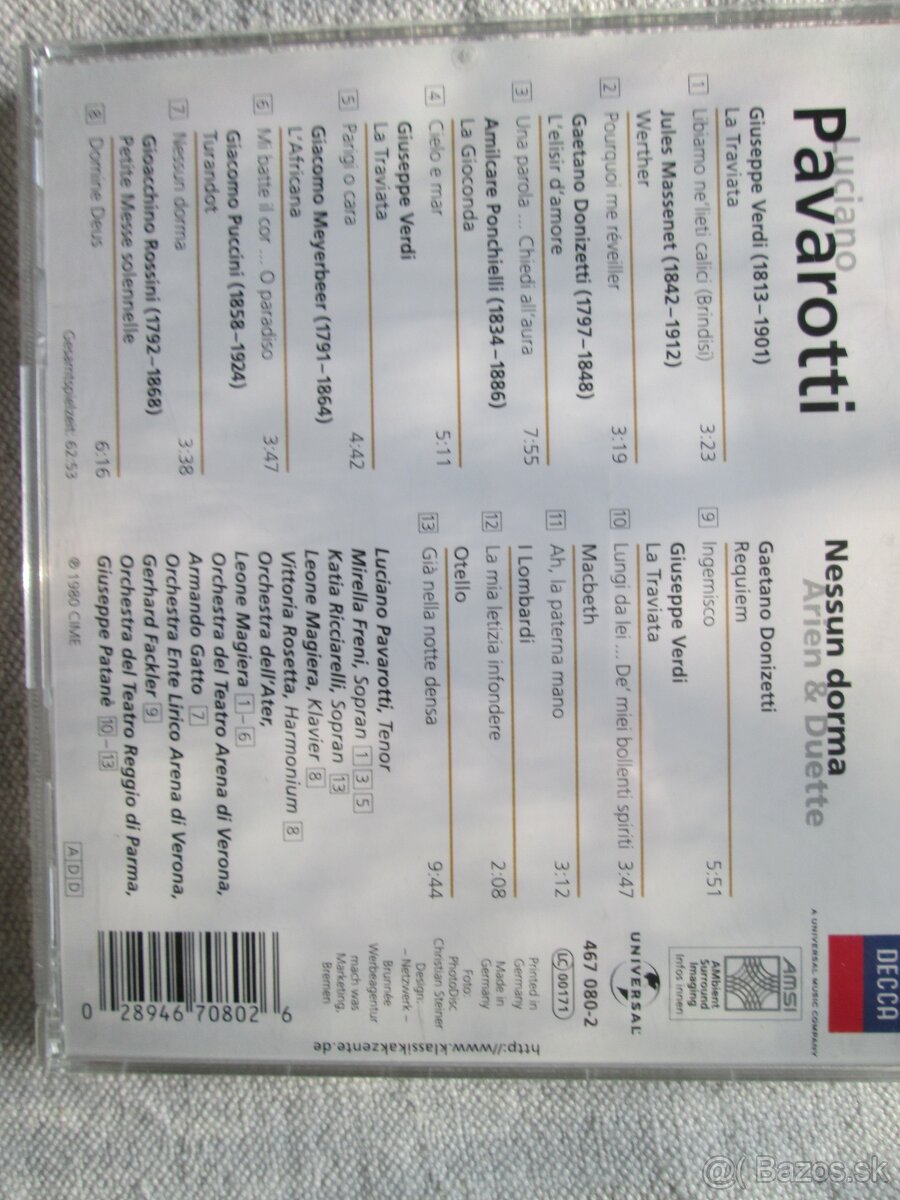 Andrea Bocelli - Romanza + Vesselina Kasarova -Rossini Aries - 11