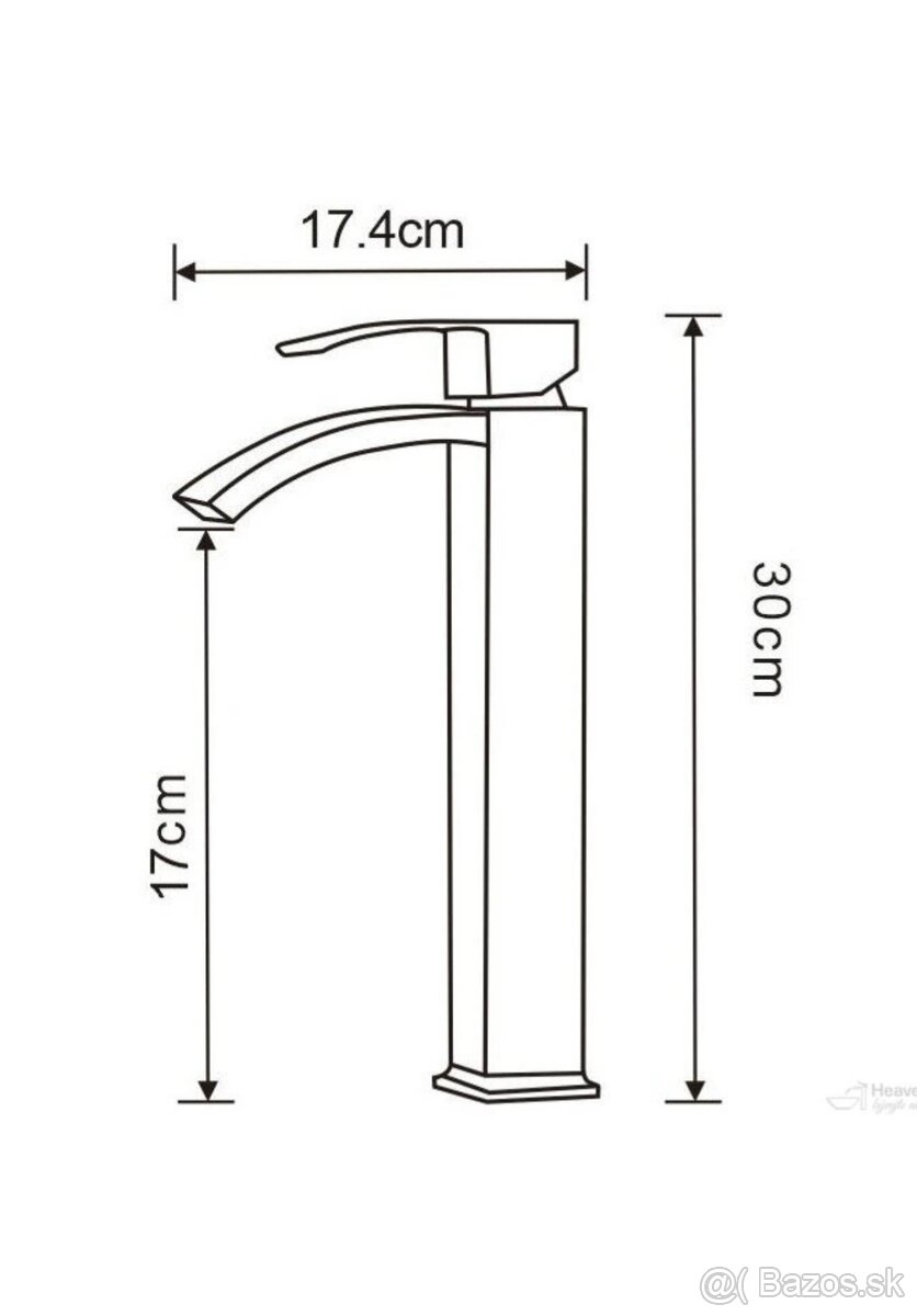 Vodovodná vysoká batéria, Mexen - 11
