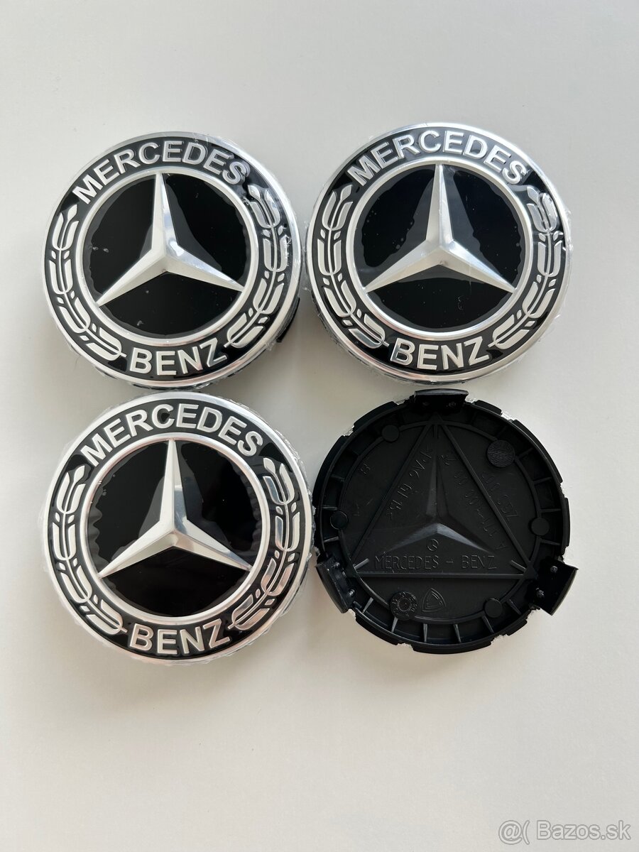 Mercedes Benz 75mm stredove krytky - 11