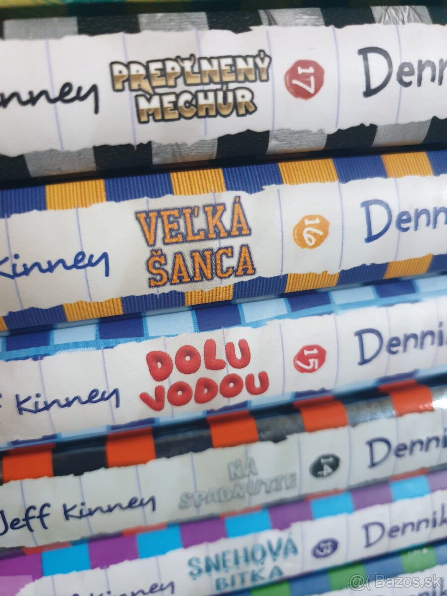 Jeff Kinney - Denník odváž. bojka 1-18 diel + 3 knihy navyše - 11
