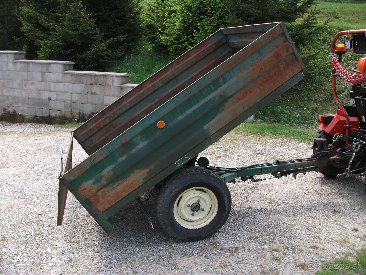 Predám orig.fabrickú vlečku-sklápač typ-ANS151. - 11