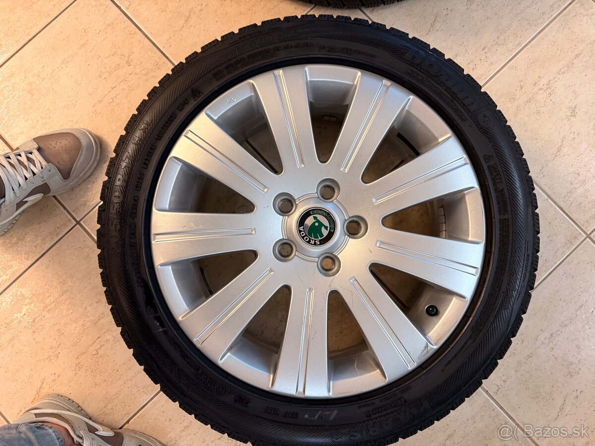 Zimný komplet Škoda originál 17 - 11