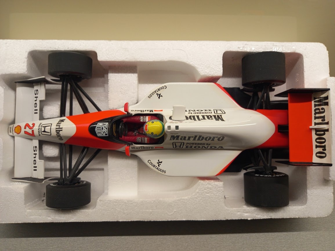 F1 MCLAREN MP4/5B 1990 AYRTON SENNA MINICHAMPS 1:18 - 11