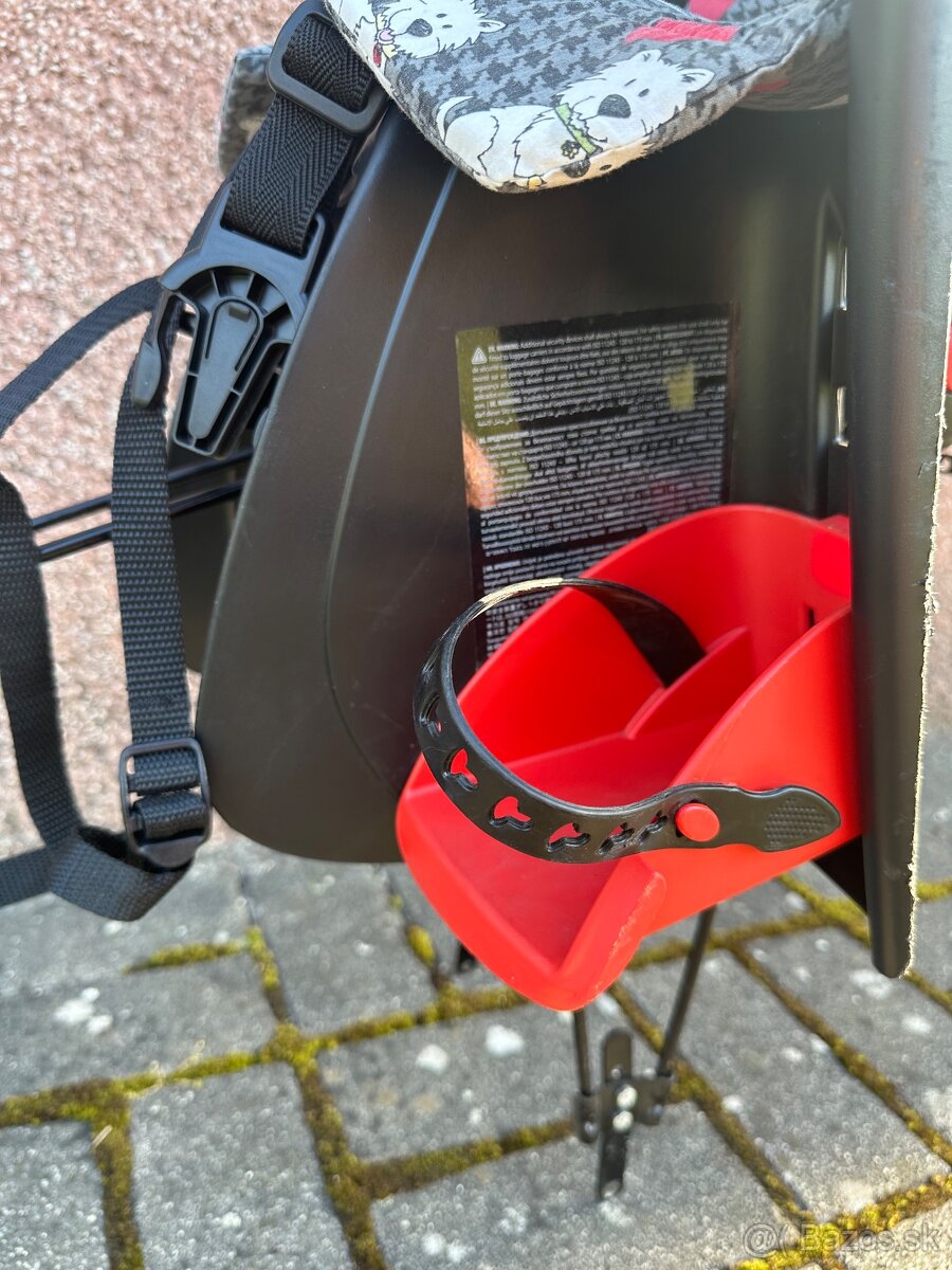 Detská cyklosedačka s nosičom Polisport - 11