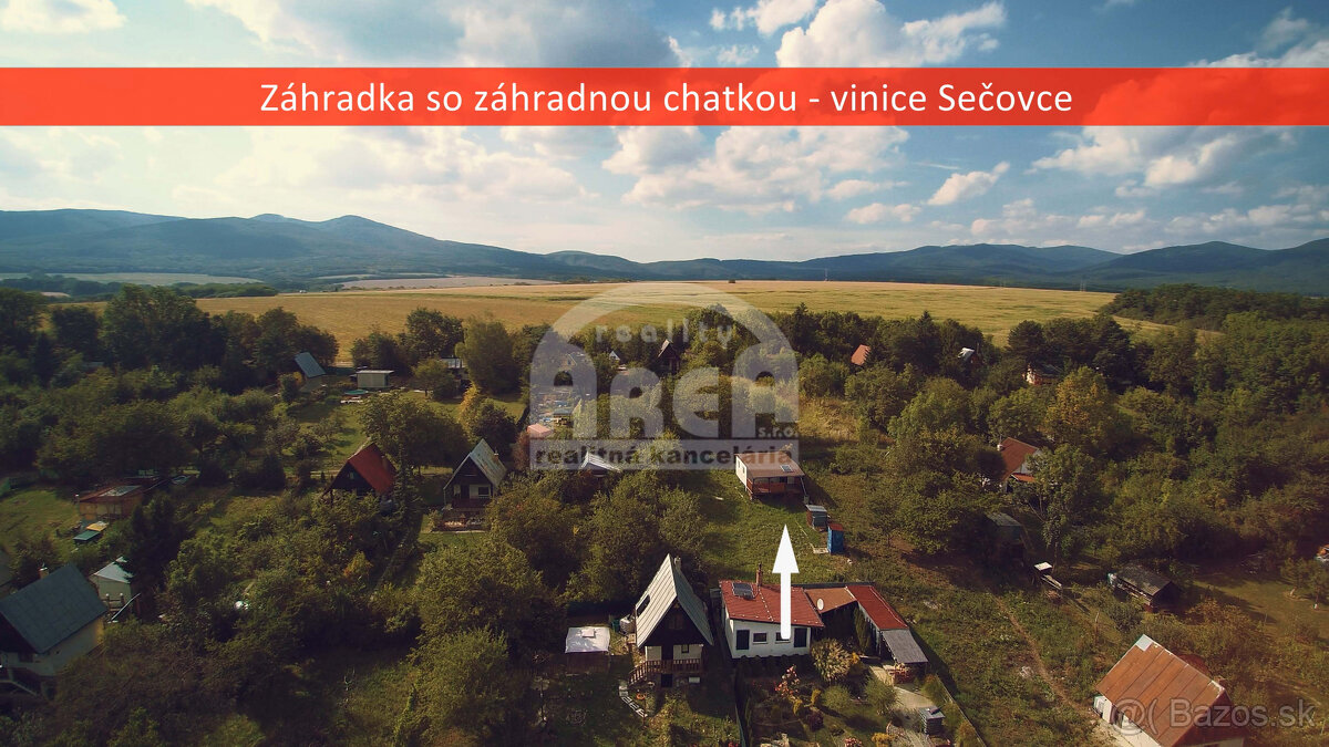 Pozemok v záhradkárskej oblasti Sečovce, časť Vinice - 11