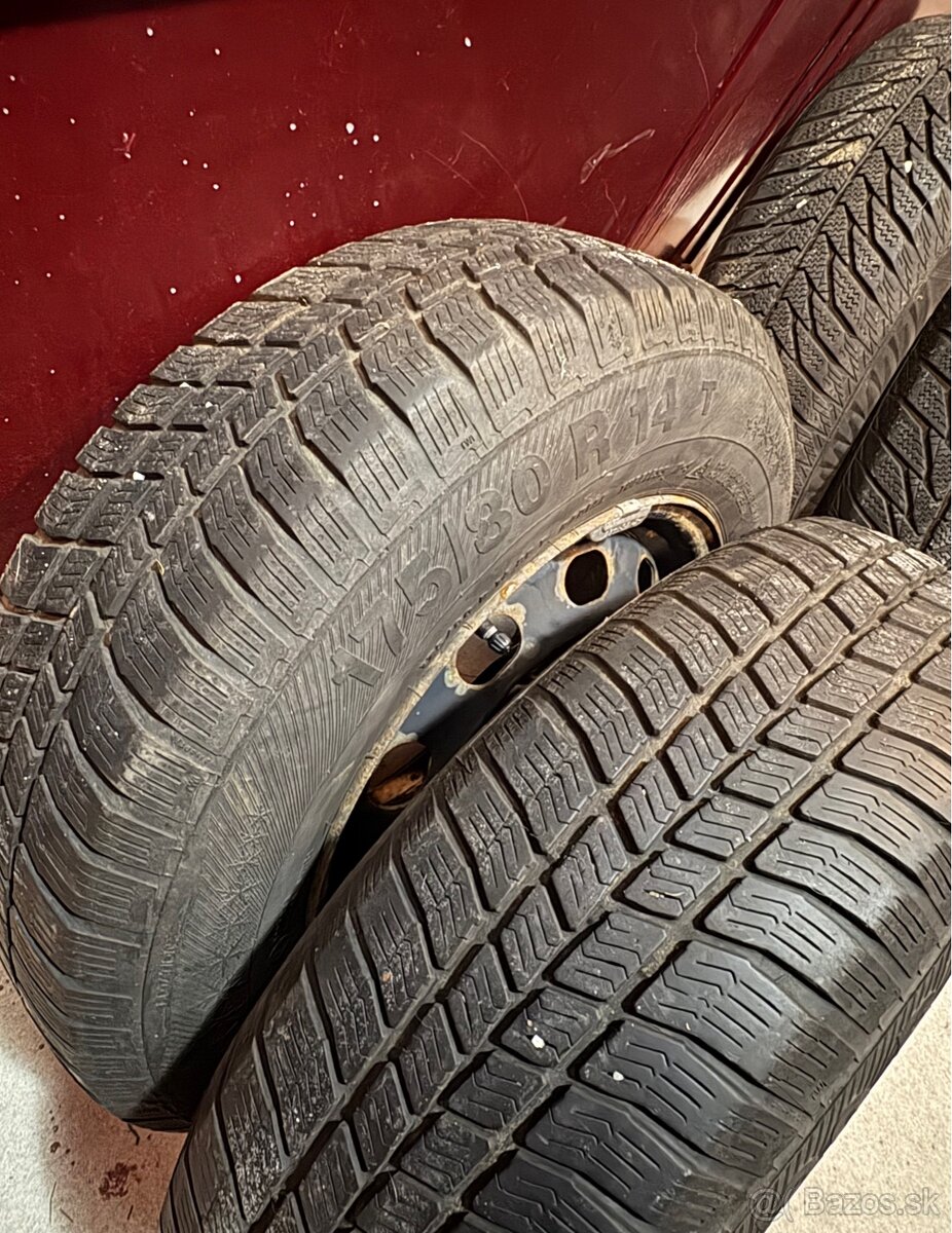 Zimne komplet R14 175/80 - 11